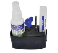 Tivoly - Set destructeur de verrou - Foret carbure court Ø 6 mm + huile de coupe + clé d'ouverture