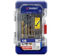Tivoly • -Coffret RANGER 16 pièces -Spécial Perçage Métaux / Béton / Bois