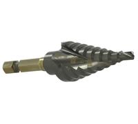 TIVOLY - Foret Conique Étagé HSS - Haute Performance - Ø4mm à Ø20mm - Usinage des Métaux les plus Durs comme l'Acier et l'Acier Inoxydable