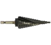 TIVOLY - Foret Conique Étagé HSS - Haute Performance - Ø4mm à Ø30mm - Usinage des Métaux les plus Durs comme l'Acier et l'Acier Inoxydable