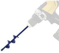Tivoly • Foret Tarière pour Perceuse • Ø40mm & L220mm • Acier Inoxydable • Tige Hexagonale Ø8mm • Mèche de Jardin • Forage du Sol Rapide et Facile • Pour la Plantation de Fleurs et Arbustes