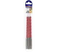 Tivoly - Lot de 3 Forets ALLCUT Diam 6-8-10 -L160mm -Plaquette affutage