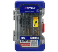 Tivoly • Mallette Ranger 35pcs Mixte Forets Hexa et Embouts