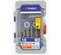 Tivoly • Mallette Ranger MTF19 19pcs Tarauds, Filières et Forets