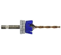 Tivoly Mèche et fraise 4 mm – pour métal et bois