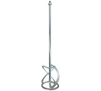 TIVOLY - Mélangeur Matières Épaisses M14 pour Malaxeur - L600mm - Ø120mm - Tige Acier Carbone - Robuste et Efficace