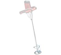 TIVOLY - Mélangeur Matières Épaisses M14 pour Malaxeur - L600mm - Ø120mm - Tige Acier Carbone - Robuste et Efficace