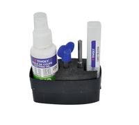 TIVOLY - Set Destructeur de Verrou - Lock Destroyer - 1 Foret Carbure court Ø 6mm + Huile de Coupe + Clé d'Ouverture