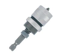 Tivoly 11501320016 Porte Embouts de Vissage Special Plaque de Plâtre, Gris