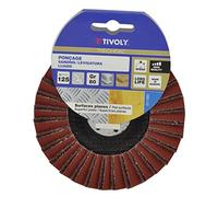 Tivoly Disque lamelles combinées XT10112011360 – Ø125 mm Grain 80