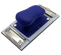 Tivoly XT101520001 Cale à poncer Rectangulaire 92x185 Auto-Agrippant & Pince, Ergonomique Bleu/Gris