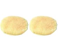 Tivoly XT10152015052 DISQUE DE LUSTRAGE, LAINE ET COTON Naturel, Auto agrippant Ø 125mm (Lot de 2)