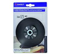 Tivoly XT10162016016 PLATEAU PONCEUR AUTO AGRIPPANT CAOUTCHOUC, alésage M14 Ø 125mm