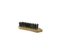 Tivoly Xt20251006150 Brosse a Main Violon, Manche Bois, 5 Rangs, Garniture Acier Rond