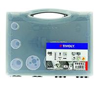 Composition scies cloches Tivoly - 6 scies cloches et 2 pilotes pour guidage