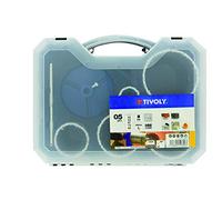 Tivoly XT50527052800 Trépans carbure HM Coffret 5p de 33mm à 83mm, Non Concerné, 33-53-67-73-83