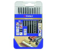 Tivoly XT505370002 Lames de scie, Gris, Set de 10 Pièces