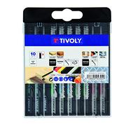 TIVOLY XT50572004304 - Estuche mixto 10 hojas Madera blanda y aglomerado: 4 hojas de corte A B C D/Plástico: 2 hojas corte A D/Estanterías: 2 hojas corte A D/Chapa Metal: 2 hojas corte A D