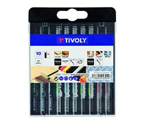 TIVOLY XT50572004304 - Estuche mixto 10 hojas Madera blanda y aglomerado: 4 hojas de corte A B C D/Plástico: 2 hojas corte A D/Estanterías: 2 hojas corte A D/Chapa Metal: 2 hojas corte A D
