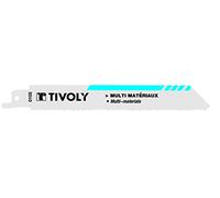 Tivoly XT505820105 lot de 2 lames de scie sabre multi-matériaux L150