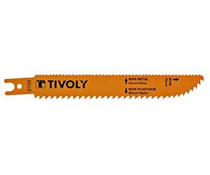 Tivoly XT505820109 Lot de lames de scie sabre TECHNIC Multi-directionnelles