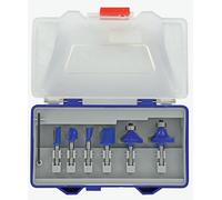 Tivoly XT606470006 Coffret 6pcs Fraises de Défonceuses formes assorties Queue 6mm