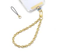 TIVSAN Cordon de Téléphone Court, avec 360° Rotation Métal Patch Cordon | Lanière de téléphone pour femme et fille pour le shopping, la marche