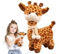 TIVUNORON Giraffe Plüschtier Kuscheltier, 30cm Giraffe Plüschtier, Jouet en Peluche Giraffen Poupée en Peluche pour Enfants