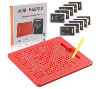 TIVUNORON Planche à Dessin Magnétique, Dessin Magnétique Tablette avec 1 Stylos Magnétiques, Tablette Magnetique pour Enfants, Jouets Éducatifs pour Garçons et Filles