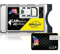 Tivusat SmarCam 4K Ultra HD CI+ Module avec Carte Intelligente TiVu Aktive Smartcard