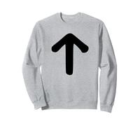 Tiwaz Rune Viking Runic Alphabet Tyr Honor Fortune Sweatshirt