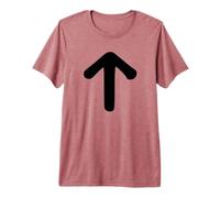 Tiwaz Rune Viking Runic Alphabet Tyr Honor Fortune T-Shirt Haut de Gamme