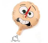 Tiwoca Coussin péteur de 18 cm comme article de farce pour un palmier réussi - Le coussin pour enfants et têtes d'enfants - Grand coussin rétro pour Pups Pranks