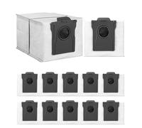 Tixexo 12 Sacs d'aspirateur pour Dreame X40 Ultra Complete/X50 Ultra Complete/L10s Ultra Gen 2/ L10s Pro Ultra Heat/ X30 Ultra/L40 Ultra/L50 Pro Ultra/Mova E30 Ultra, Sacs à Poussière de Rechange