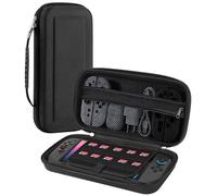 Tixexo Etui pour Nintendo Switch 2 Model (2025), Housse de Transport Rigide, Pochette avec 10 Cartouches, Etui de Protection pour Nintendo Switch 2 Console et Accessoires, Noir