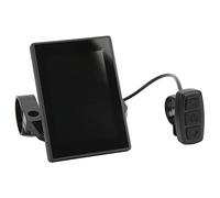 Tixiyu Affichage LCD pour vélo électrique - Visualisation intelligente des données pour vélo électrique - Accessoires ABS métal 24 V 36 V 48 V