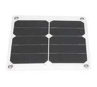 Tixiyu Banque D'énergie Solaire Portable à Panneaux Solaires 15 W avec une efficacité de Batterie élevée pour Charger des Téléphones et des Appareils Photo Chargeur Solaire Banque D'alimentation