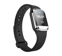 Tixiyu Bracelet anti-moustique ultrasonique rechargeable par USB - Montre intelligente légère pour la randonnée, la pêche, le camping - Montre électronique anti-moustiques pour enfants et adultes