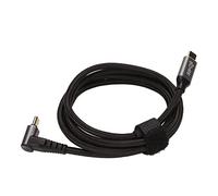 Tixiyu Câble USB C à 90 Degrés Cordon de Charge Rapide Professionnel 4K 60 Hz pour Pont à Vapeur en Alliage D'aluminium et Nylon 1 X (150 cm)