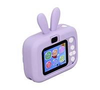 Tixiyu Caméra de Caméra Numérique pour Enfants Selfie Toy Toddler Camerie avec Arrière Double 20MP HD VIDEO TIMING 5S Auto Optimiser Bighead Sticker AI Reconnaissance Face 1080p USB (Violet)