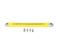 Tixiyu Clé d'extension à percussion, en acier à haute teneur en carbone, clé d'extension à cliquet serrée multifonctionnelle avec douille 1/2", 1/4", 3/8", adaptateurs d'extension pour petit endroit