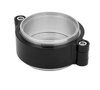 Tixiyu Collier de Serrage Noir en Alliage D'aluminium HD 800 PSI pour Pipeline de Refroidisseur Intermédiaire Turbo Automobile de 2,5 Pouces, Connexion Modulaire sans Fuite pour les Applications de