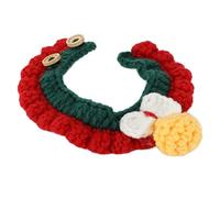 Tixiyu Collier pour canards, poules et oies, tricoté avec du fil de laine, doux et confortable, accessoire pour animaux de compagnie, pour Noël, Halloween, fête d'anniversaire (Xs)