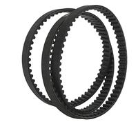 Tixiyu Courroie de Transmission en Caoutchouc Flexible, Haute Résistance à L'usure, Courroie de Distribution pour Petites Machines 8M 1440 13 pour Vélos Pliants