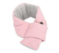 Tixiyu Écharpe Chauffante en Fibre de Coton, 3 Réglages de Température, Coussin Chauffant pour le Cou pour les Activités de Plein Air, 105cm (Rose)