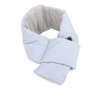 Tixiyu Écharpe Chauffante en Fibre de Coton, 3 Réglages de Température, Coussin Chauffant pour le Cou pour les Activités de Plein Air, 105cm (Bleu)