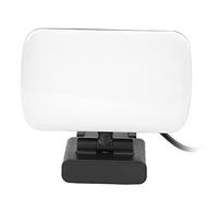 Tixiyu Éclairage de Diffusion Réglable, Zoom pour Ordinateur Portable, Tête Rotative à 360 °, 120 Perles de Lampe LED, Lumière de Webcam Rechargeable