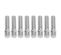 Tixiyu Goujons de Convertisseur de Roue en Acier Haute Résistance, 20 Pièces, Goujon de Roue étendu pour des Changements de Plus Rapides pour les Amateurs de Voitures (M14*1.5-M12*1.5)