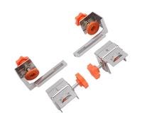 Tixiyu Grandes Pinces de Fixation de Panneau de Tiroir en Acier Inoxydable pour une Installation Stable de Grands Tiroirs, Marges de 1,5 à 6 Cm