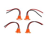 Tixiyu Interface de Chargement de Voiture électrique à 3 Broches, Connexion Ferme pour Un Chargement Sûr de la Batterie, 4 Pièces